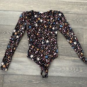 Free people long sleeve body suit